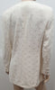 AKRIS Made In Switzerland Cream Sequin Stitched Formal Evening Blazer Jacket 14