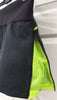 NIKE TECH PACK Charcoal Black Neon Yellow High Waist Activewear Shorts M BNWT