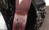 AGENT PROVOCATEUR Black Silver Snakeskin Bandeau Bikini Top & Tie Briefs 36C / 3