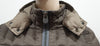 COLMAR Brown Duck Feather & Natural Down Detachable Hooded Puffer Jacket UK4