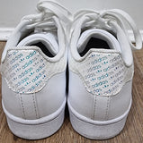 ADIDAS SUPERSTAR White Leather Fabric Branded Rubber Sole Sneakers Trainers UK5