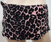 AGENT PROVOCATEUR Black & Pink Tabby Leopard Towelling Bikini Wrap S/M BNWT