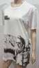 DOLCE & GABBANA Menswear White Easy Biker Print Short Sleeve T-Shirt Tee Top 52