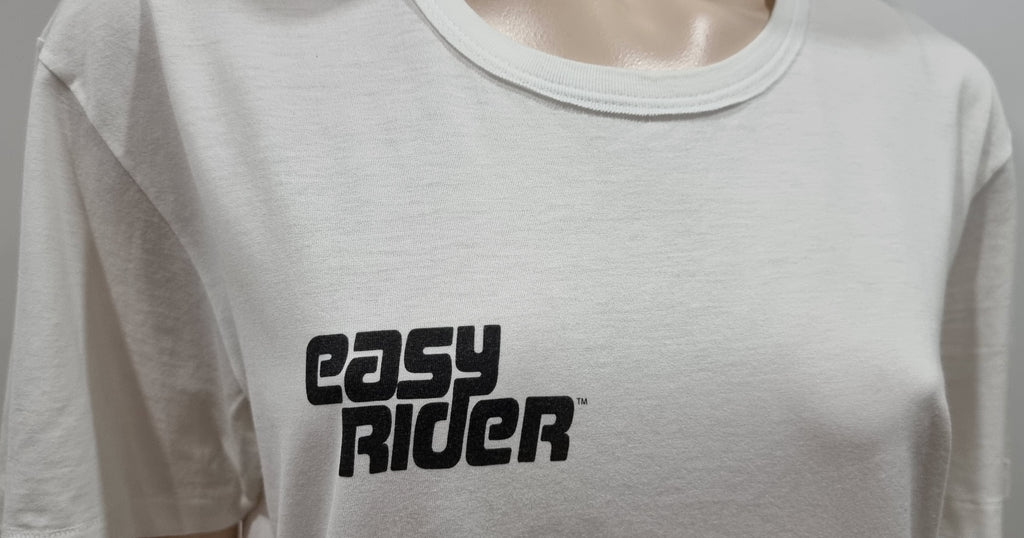 DOLCE & GABBANA Menswear White Easy Biker Print Short Sleeve T-Shirt Tee Top 52