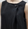 3.1 PHILLIP LIM Black Wool Blend Round Neck Sleeveless Short Mini Dress 10 UK14