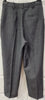 TOPSHOP BOUTIQUE Grey Wool Grey Check Tapered Crop Trousers Pants UK8 BNWT