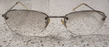 GUCCI Made In Italy Silver Tone Brand Oval Frame Clear Lens GG1674/S Sunglasses