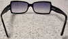 BVLGARI Made In Italy 830 501/11 Black Frame Branded Rectangular Sunglasses w Case