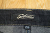 SERFONTAINE Womens Black Denim Cotton Blend Skinny Leg Jeans Pants Sz 28