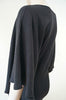 PINKO Black Knitwear Cashmere Silk Alpaca Blend Ribbed Short Mini Dress Sz:S