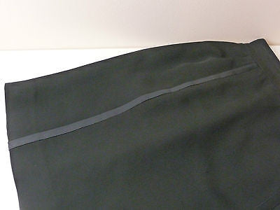 GUCCI Black Acetate Silk Mix Short / Mini Lined Formal Evening Skirt IT40; UK8