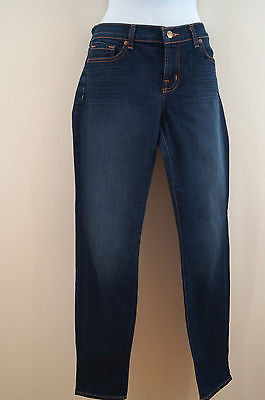 PIERRE BALMAIN Black Cotton Sheen Sheer Star Mesh Detail Skinny Jeans Pants 28