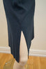 JOSEPH Made In France Black Linen Blend A Line Formal Skirt UK12; FR40