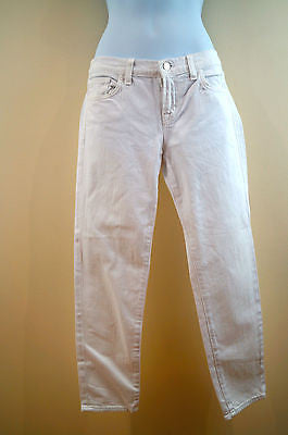 J BRAND Charcoal Grey Cotton Blend GRAPHITE Super Skinny Leg Crop Capri Jeans 28