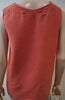 MARNI Women's Pinky Peach Wool Blend Round Neck Sleeveless Top Sz:42 UK10