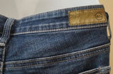 AG ADRIANO GOLDSCHMIED Blue Skinnny Ankle Zip Faded Detail Jeans Pants 26R
