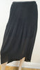 PINKO Designer Black Pleated Sheer Long Length Lined Evening Skirt UK8 IT40 BNWT