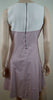 JOSEPH Lilac Pink & Cream Cotton Poplin Stretch DONNA Sleeveless Dress 42 UK14