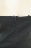 THEORY Black Linen Bandeau Sleeveless Summer Evening Dress US8; UK12