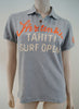 SCOTCH SHRUNK Boys Pale Grey Tahiti Surf Short Sleeve Polo Shirt Top BNWT