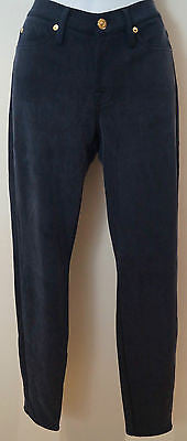 PATRIZIA PEPE FIRENZE Made In Italy Womens Black Formal Trousers Pants IT42 UK10