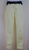 BALENCIAGA PANTS Lemon Yellow & Black Cotton Skinny Trousers Pants Sz:40 UK12