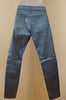 RAG & BONE Ladies Metallic Blue Skinny Leg Leggings Trousers Jeans Sz29