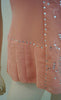 ELEMENTS AMANDA WAKELEY Peachy Pink Diamante & Pleat Sleeveless Evening Top UK8