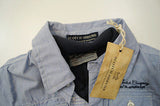 SCOTCH & SODA SHRUNK Navy Polo & Blue Stripe Short Sleeve Collar Shirt Top BNWT