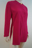 NAZY COOK Vintage Made In France Ladies Hot Pink Evening Jacket Sz: 1 (Small)