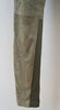 BARBARA BUI Khaki 100% Lambs Leather Suede Tapered Tie Leg Trousers Pants Sz38