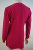 NAZY COOK Vintage Made In France Ladies Hot Pink Evening Jacket Sz: 1 (Small)