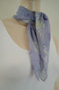 SHANGHAI TANG Lilac 100% Silk Multi Colour Branded Handkerchief Scarf