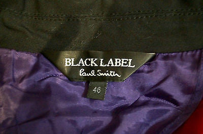 PAUL SMITH Black Label Women's Black Wool Stretch Formal Blazer Jacket Sz46 UK14