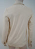 TOAST Women's Cream Beige 100% Cotton Ribbed Lined Formal Blazer Jacket UK8