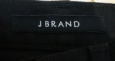 J BRAND Black COAT BLACK LEGGINGS Cotton Stretch Trousers Pants Jeans Sz24 IL29"