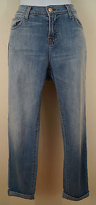 MARC BY MARC JACOBS Blue Denim ANNIE Low Rise BOYFRIEND CROP Jeans Pants 25