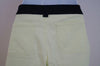 BALENCIAGA PANTS Lemon Yellow & Black Cotton Skinny Trousers Pants Sz:40 UK12