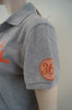 SCOTCH SHRUNK Boys Pale Grey Tahiti Surf Short Sleeve Polo Shirt Top BNWT