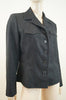 APOSTROPHE Charcoal Grey Cotton Wool Cashmere Collared Casual Jacket Sz44 Sz:L