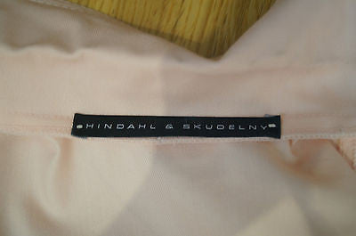 HINDAHL & SKUDELNY Salmon Pink Cotton Blend Lightweight Casual Jacket Sz: S