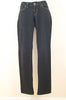 SERFONTAINE Womens Black Denim Cotton Blend Skinny Leg Jeans Pants Sz 28