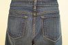 J BRAND Dark Blue THE SKINNY Cut #5777 DARKVINT Orange Stitch Denim Jeans Sz29