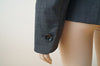 CLASSIQUES ENTIER Dark Grey Pleated Wool Mix Evening Blazer Jacket 10 UK14 BNWT