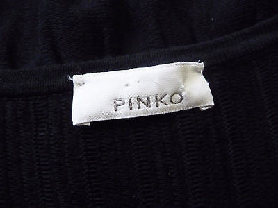 PINKO Sheer Knitted Sleeveless Jumper Dress / Top