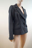 CLASSIQUES ENTIER Dark Grey Pleated Wool Mix Evening Blazer Jacket 10 UK14 BNWT