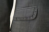 CLASSIQUES ENTIER Dark Grey Pleated Wool Mix Evening Blazer Jacket 10 UK14 BNWT