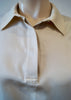 RAG & BONE NEW YORK Silver Grey Silk Collared Sleeveless Tunic Blouse Shirt Top