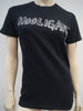 MARC BY MARC JABOBS Black Cotton Printed Crew Neck Short Sleeve T-Shirt Tee Top