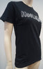 MARC BY MARC JABOBS Black Cotton Printed Crew Neck Short Sleeve T-Shirt Tee Top